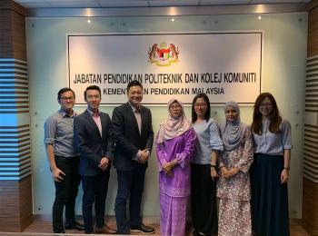 Planning meeting with Jabatan Politeknik dan Kolej Komuniti, Ministry of Education