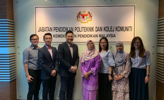Planning meeting with Jabatan Politeknik dan Kolej Komuniti, Ministry of Education